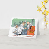 現金の低い手術カードの外科患者 カード (黄色い花)