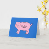 現金ギフト同封新生児基金 カード (黄色い花)