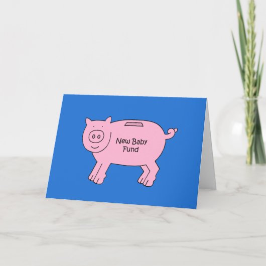現金ギフト同封新生児基金 カード (正面)