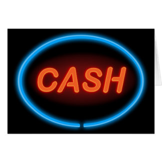 現金ネオン