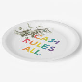現金ルールすべて ペーパープレート (アングル)