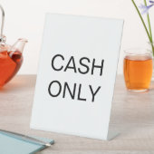 現金専用 台座サイン (インサイチュ)