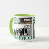 現金暴徒の通貨のコーヒー・マグ マグカップ (正面左)