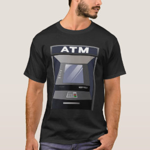 現金自動預け払い機Atm衣装 Tシャツ