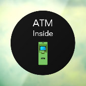 現金自動預払機ATM内蔵 ウィンドウサイン (シート3)