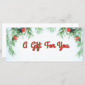 現金/証明書レトロギフトカード (正面/裏面)