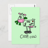 現金Tシャツとギフト ポストカード (正面/裏面)