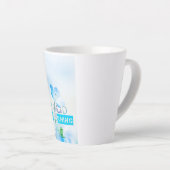 現頭が切れる在 カフェラテマグ (右アングル)