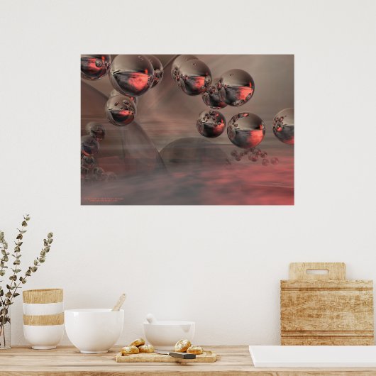 球のダンス ポスター (キッチン)