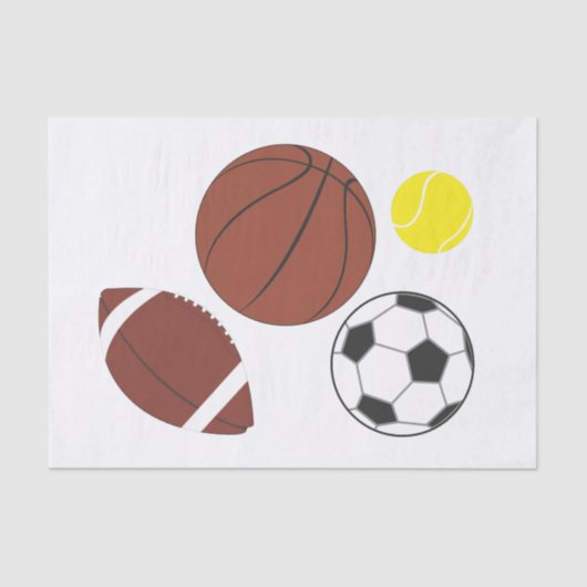 球のティッシュペーパー 薄葉紙 (正面)