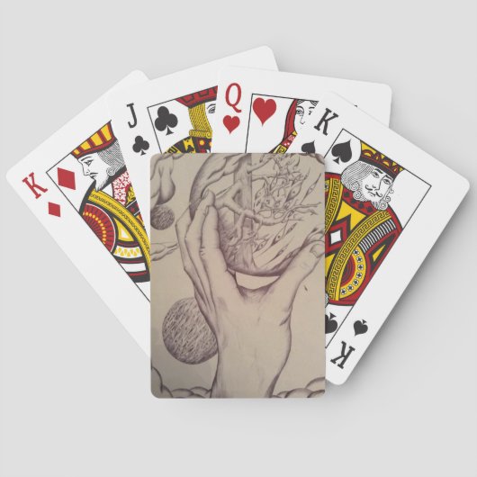 球のトランプ トランプ (裏面)