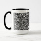 「球の中のPerseus」(穀物セクション) マグカップ (左)