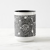 「球の中のPerseus」(穀物セクション) マグカップ (中央)