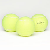 球の体積の式 テニスボール (マルチ)