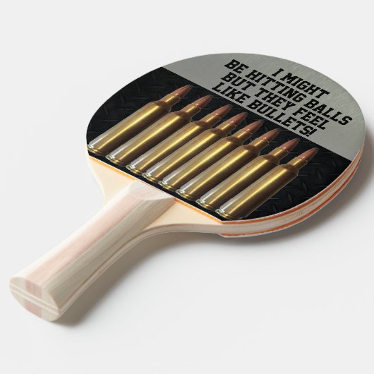 球の卓球に当るおもしろいな弾丸の引用文 卓球ラケット (正面アングル)