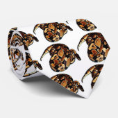 球の大蛇の首のタイ ネクタイ (ロール)