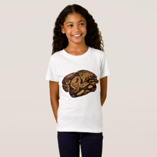 球の大蛇のTシャツのヘビのTシャツ Tシャツ