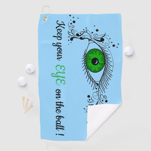 球の目 ゴルフタオル (インサイチュ)