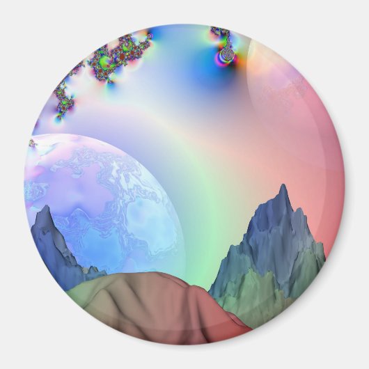 球の通過 マグネット (正面)