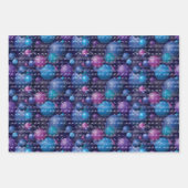 球の音楽のギフトラップ ラッピングペーパーシート (正面)