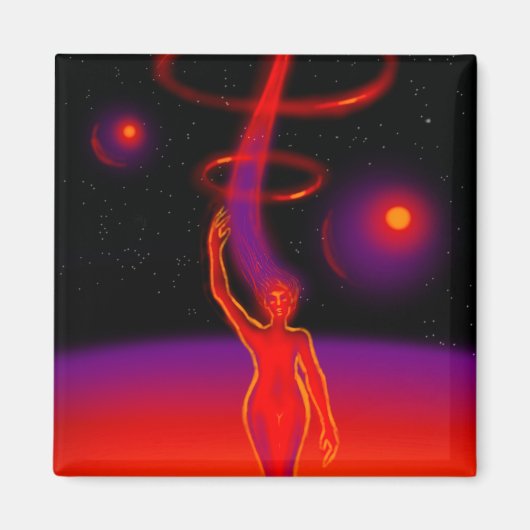 球の音楽 マグネット (正面)