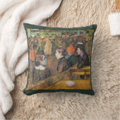 球の~ Moulin de la Galette ~1899ツールーズLautrec クッション (ブランケット)
