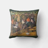球の~ Moulin de la Galette ~1899ツールーズLautrec クッション (裏面)