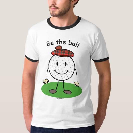 球のTシャツがあって下さい Tシャツ (正面)