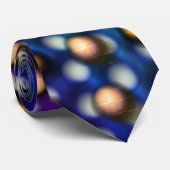 球や穴のように見えるスケッチ円 ネクタイ (ロール)