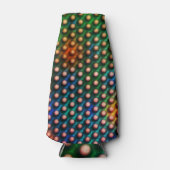 球や穴のように見えるスケッチ円 ボトルクーラー (正面)