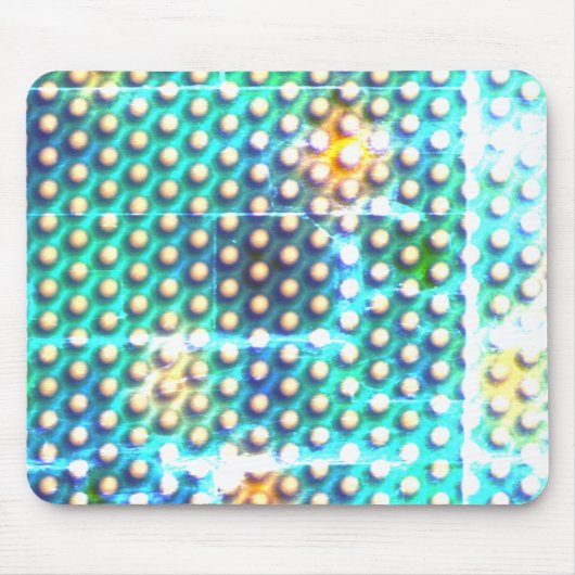 球や穴のように見えるスケッチ円 マウスパッド (正面)