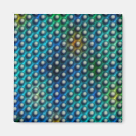 球や穴のように見えるスケッチ円 マグネット