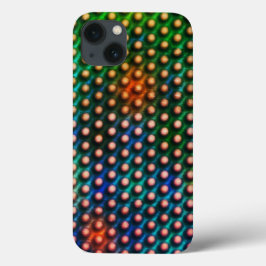 球や穴のように見えるスケッチ円 iPhone 13ケース