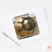 球ステッカー スクエアシール (封筒)