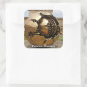 球ステッカー スクエアシール (バッグ)