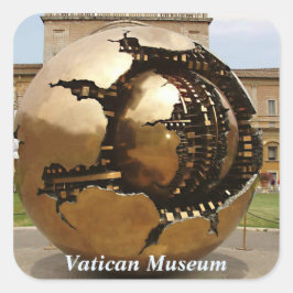 球ステッカー スクエアシール