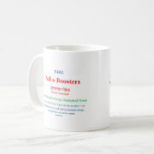 球ブスターのバスケットボールのマグ コーヒーマグカップ (正面左)