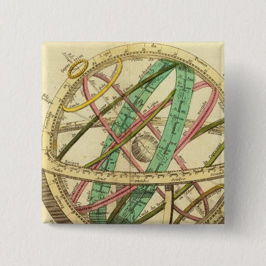 球マップ 缶バッジ (正面)