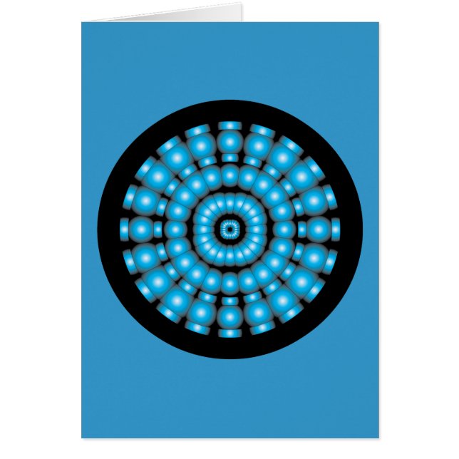 球モダンサイケデリックダートボード (正面)