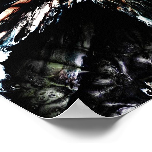 球体に ポスター (角)