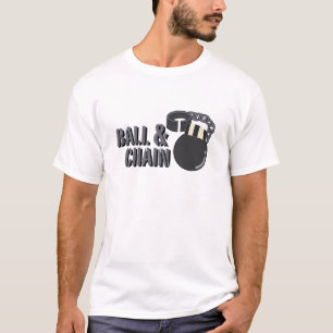 球及び鎖 Tシャツ