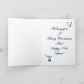 球場カードの雪だるま シーズンカード (内部)