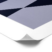 球市松模様に ポスター (角)