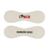 球帽子付き野球文字 野球ボール (パネル)