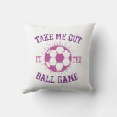 球技に連れて行ってくれ クッション (裏面)