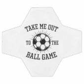 球技に連れて行ってくれ サッカーボール (フラット)