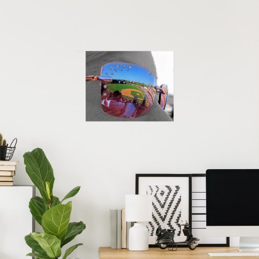 球技反射 ポスター (ホームオフィス)