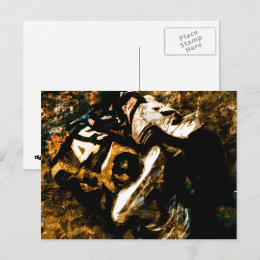 球技 ポストカード (正面/裏面)