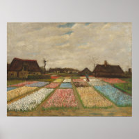 球根フィールド – ファンゴッホ花風景