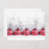 **球根付きクリスマス**用はがきかわいらし。 シーズンポストカード (正面/裏面)